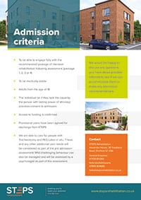 Steps Packages of Care
